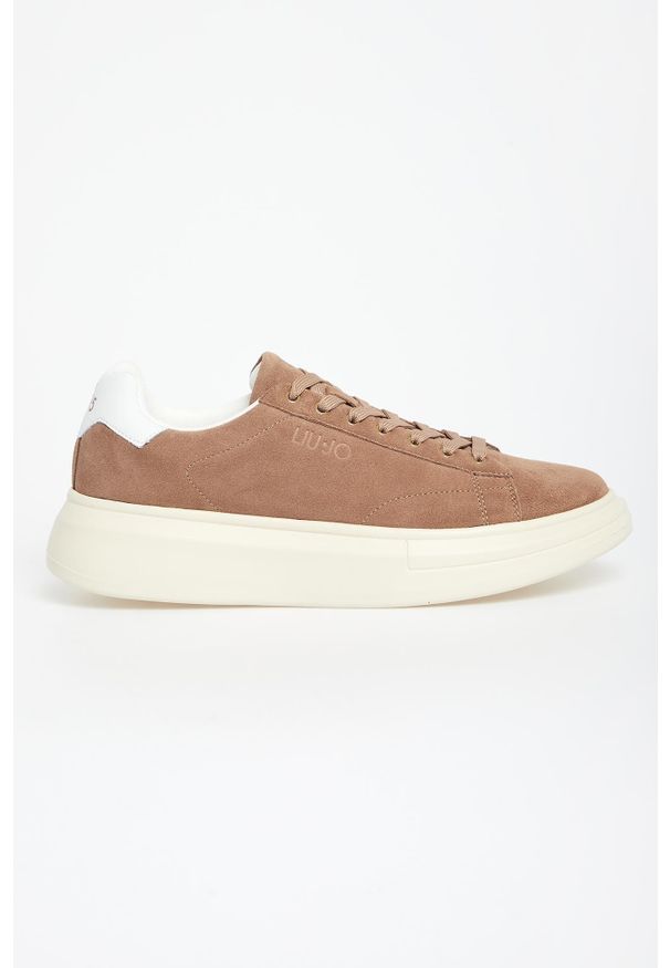 Liu Jo - Sneakersy męskie zamszowe LIU JO. Materiał: zamsz