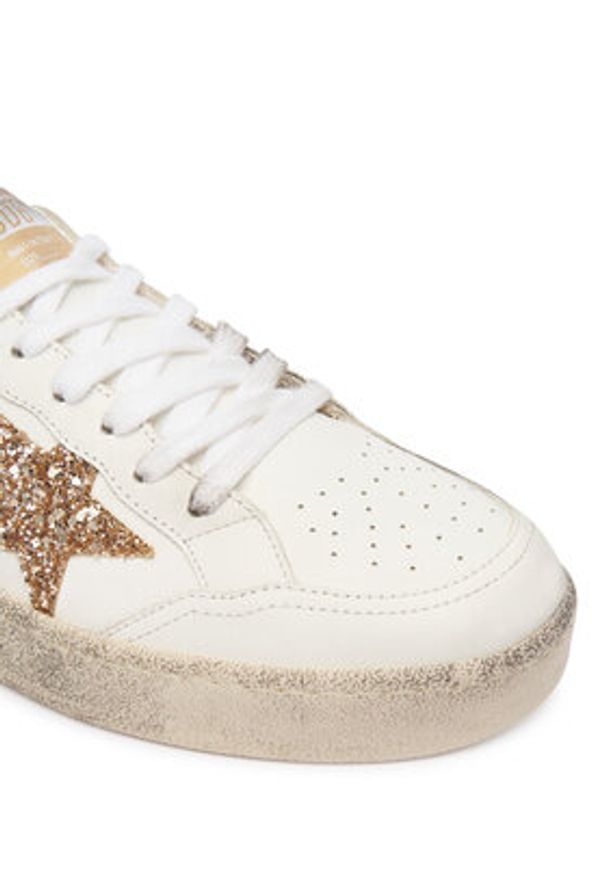 GOLDEN GOOSE - Golden Goose Sneakersy Ballstar 2 GWF00804.F006964.10471 Biały. Kolor: biały. Materiał: skóra