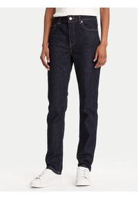 TOMMY HILFIGER - Tommy Hilfiger Jeansy WW0WW47153 Granatowy Slim Fit. Kolor: niebieski