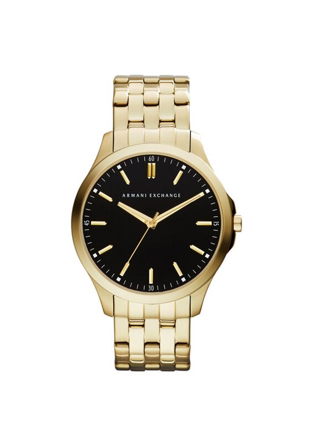 Armani Exchange Zegarek Hampton AX2145 Złoty. Kolor: złoty