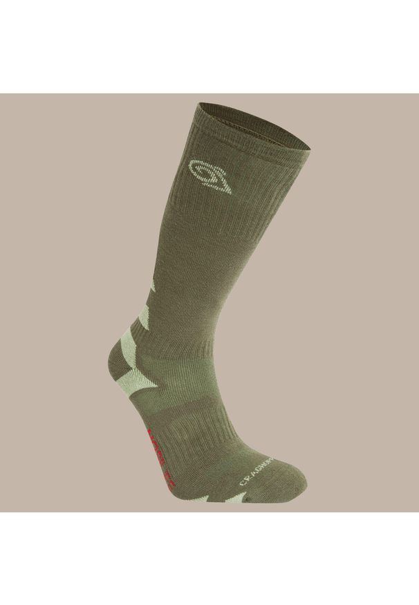 CRAGHOPPERS - Skarpety turystyczne Craghoppers NosiLife Adventure Socks. Kolor: zielony. Sport: turystyka piesza