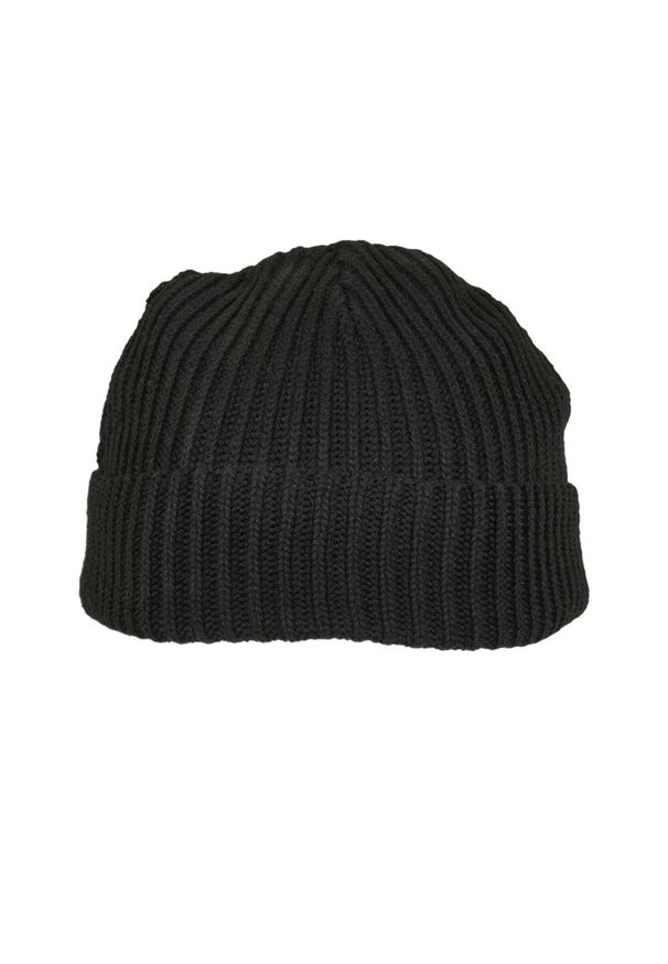 BUILD YOUR BRAND - Fisherman Recycled Yarn Beanie. Kolor: czarny