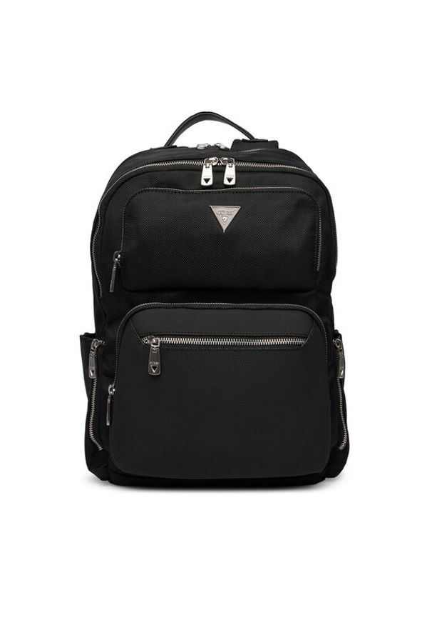 Guess Plecak HMBEHN P5445 Czarny. Kolor: czarny. Materiał: skóra