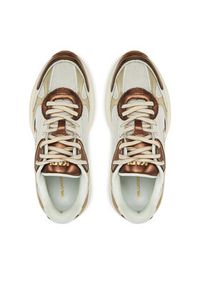 Karl Lagerfeld - KARL LAGERFELD Sneakersy Komet KL65638M Złoty. Kolor: złoty. Materiał: skóra