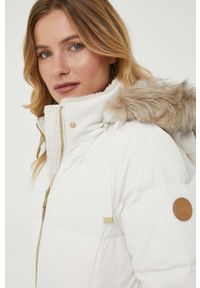 Lauren Ralph Lauren kurtka puchowa damska kolor beżowy zimowa. Kolor: beżowy. Materiał: puch. Sezon: zima #6