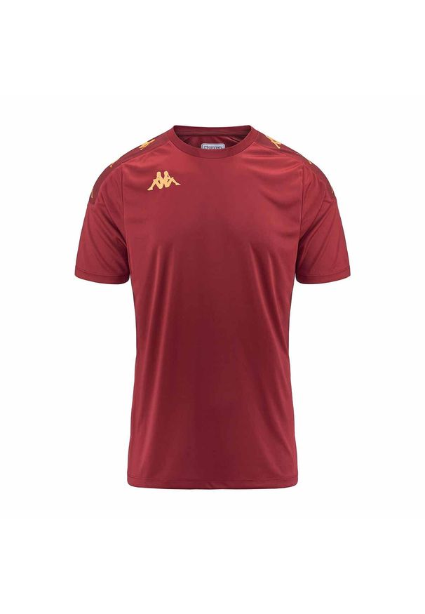 Koszulka Kappa Gianto. Kolor: wielokolorowy, czerwony, brązowy. Sport: piłka nożna
