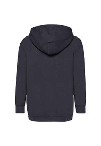 FRUIT OF THE LOOM - Bluza Z Kapturem Dla Dzieci. Typ kołnierza: kaptur. Kolor: niebieski