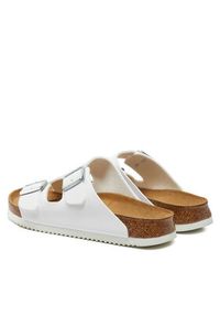 Birkenstock Klapki Arizona Sl Bf 1018220 Biały. Kolor: biały. Materiał: skóra #3