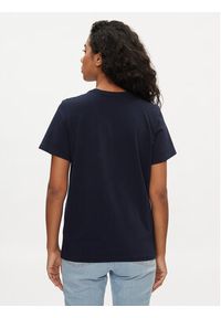 Wrangler T-Shirt 112352289 Granatowy Regular Fit. Kolor: niebieski. Materiał: bawełna #4