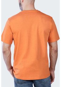 Koszulka sportowa męska T-shirt Carhartt Heavyweight Pocket K87. Kolor: żółty, pomarańczowy, wielokolorowy