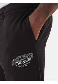 Jack & Jones Komplet t-shirt, bluza i spodnie Makoto 12287681 Czarny Regular Fit. Kolor: czarny. Materiał: bawełna #9