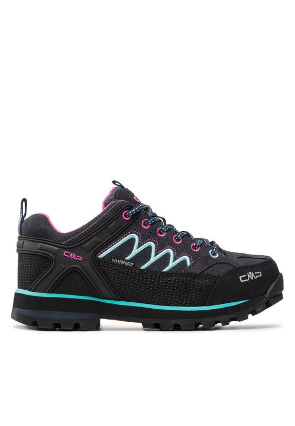 CMP Trekkingi Moon Low Wmn Trekking Shoe Wp 31Q4786 Czarny. Kolor: czarny. Materiał: skóra, zamsz