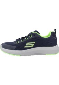 skechers - Tenisówki Skechers Model Dynamic Tread-nitrod Kolor Niebieski. Kolor: niebieski. Materiał: syntetyk, tkanina. Model: Skechers Sport. Sport: turystyka piesza