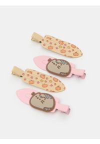 Sinsay - Spinki do włosów 3 pack Pusheen The Cat - wielobarwny