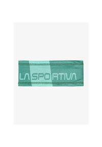 LA SPORTIVA - Opaska sportowa na głowę La Sportiva Diagonal Headband - lagoon/iceberg. Kolor: zielony. Styl: sportowy