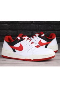 Buty męskie Nike Full Force Low. Kolor: wielokolorowy, biały, czerwony. Sport: bieganie #2