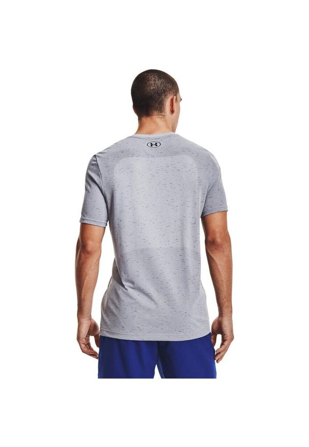 Under Armour - UA Seamless SS Szary M. Kolor: szary. Sport: fitness