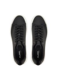 Aldo Sneakersy Magnus 13711690 Czarny. Kolor: czarny. Materiał: skóra