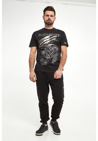 Plein Sport - T-shirt męski PLEIN SPORT. Styl: sportowy