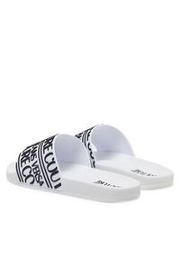 Versace Jeans Couture Klapki 78YA3SQ1 Biały. Kolor: biały