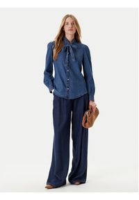 United Colors of Benetton - United Colors Of Benetton Koszula jeansowa 5RZKDQ0BE Niebieski Regular Fit. Kolor: niebieski. Materiał: bawełna #5