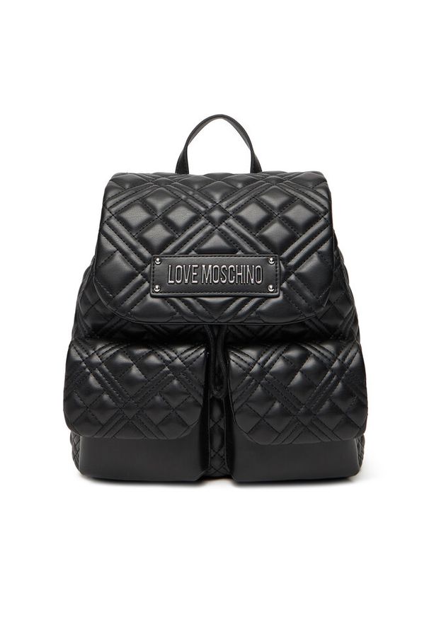 Love Moschino - Plecak LOVE MOSCHINO. Kolor: czarny