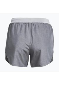 Krótkie spodenki dla kobiet Under Armour FLY BY SHORT. Kolor: szary. Długość: krótkie. Sport: bieganie
