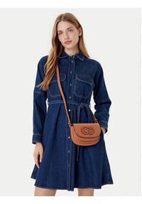 Guess Torebka Calebra Mini HWBG95 36780 Brązowy. Kolor: brązowy. Materiał: skórzane #5
