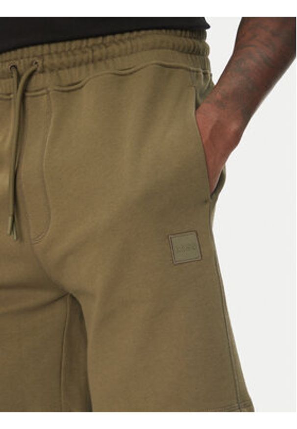 BOSS Szorty sportowe Sewalk 50511726 Zielony Regular Fit. Kolor: zielony. Materiał: bawełna. Styl: sportowy