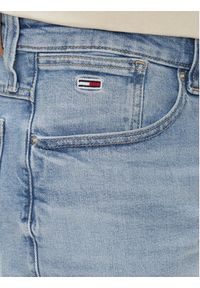 Tommy Jeans Szorty jeansowe Ronnie DM0DM18793 Niebieski Slim Fit. Kolor: niebieski. Materiał: bawełna