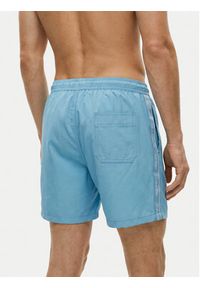 Calvin Klein Swimwear Szorty kąpielowe LV00N61002 Błękitny Regular Fit. Kolor: niebieski. Materiał: syntetyk #3