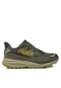 HOKA - Hoka Buty do biegania Stinson 7 1141530 Khaki. Kolor: brązowy