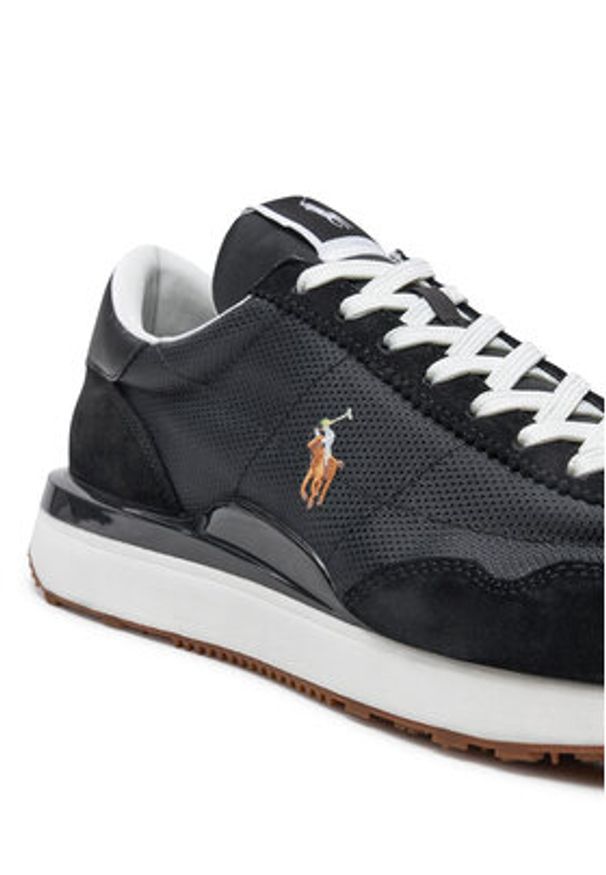 Polo Ralph Lauren Sneakersy TRAIN 89 PP 809945172011 Czarny. Kolor: czarny. Materiał: zamsz, skóra
