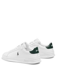 Polo Ralph Lauren Sneakersy Hrt Ct II 809829824004 Biały. Kolor: biały. Materiał: skóra #3