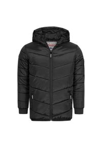Dziecięca kurtka puchowa Lonsdale Bryngwyn. Kolor: czarny. Materiał: puch #1