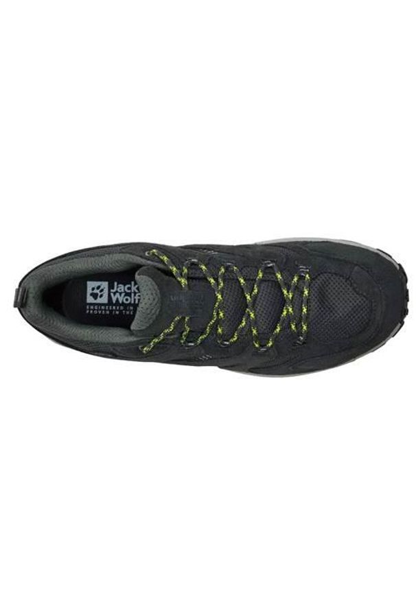 Jack Wolfskin Trekkingowe Męskie Vojo Tour Texapore Low M. Kolor: szary. Materiał: skóra. Szerokość cholewki: normalna