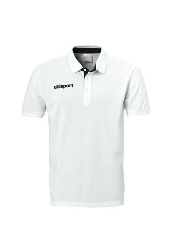 UHLSPORT - Polo Uhlsport Essential Prime. Typ kołnierza: polo. Kolor: wielokolorowy, biały, czarny. Styl: sportowy
