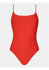 Polo Ralph Lauren Strój kąpielowy 21485304 Czerwony. Kolor: czerwony. Materiał: syntetyk