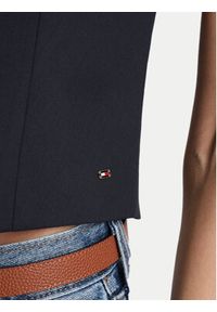 TOMMY HILFIGER - Tommy Hilfiger Kamizelka WW0WW48882 Granatowy Regular Fit. Kolor: niebieski. Materiał: syntetyk #4