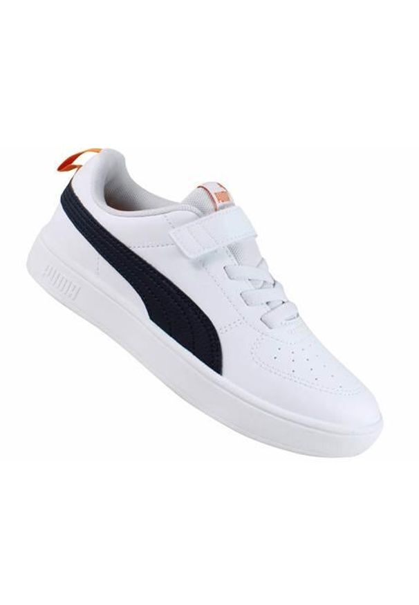 Buty do chodzenia dla dzieci Puma Rickie Ac Ps. Kolor: biały. Materiał: materiał, syntetyk. Szerokość cholewki: normalna. Sport: turystyka piesza