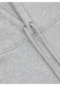 Pako Lorente - PAKO LORENTE - Szara bluza dresowa z kapturem. Typ kołnierza: kaptur. Kolor: szary, czarny. Materiał: dresówka. Wzór: gładki #8