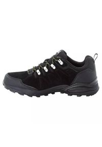 Buty trekkingowe męskie Jack Wolfskin Refugio Texapore Low. Kolor: żółty, wielokolorowy, czarny, szary. Materiał: guma, materiał, syntetyk