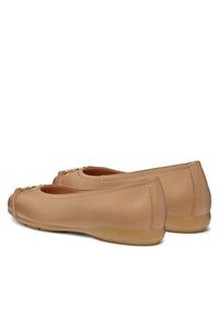 Geox Baleriny D Annytah W D55XYA 000TU C5000 Beżowy. Kolor: beżowy. Materiał: skóra #6