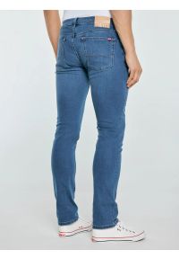 Big-Star - Jeansy męskie dopasowane niebieskie Terry 230. Stan: obniżony. Kolor: niebieski. Styl: vintage, klasyczny #5