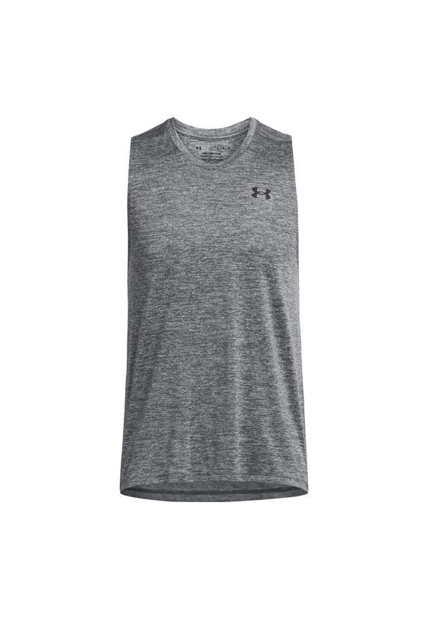 Tank top Under Armour Tech. Kolor: szary, czarny, wielokolorowy. Materiał: tkanina. Styl: sportowy