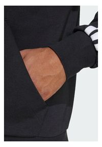 Adidas - adidas Bluza Essentials 3-Stripes JD1877 Czarny Regular Fit. Kolor: czarny. Materiał: bawełna #3