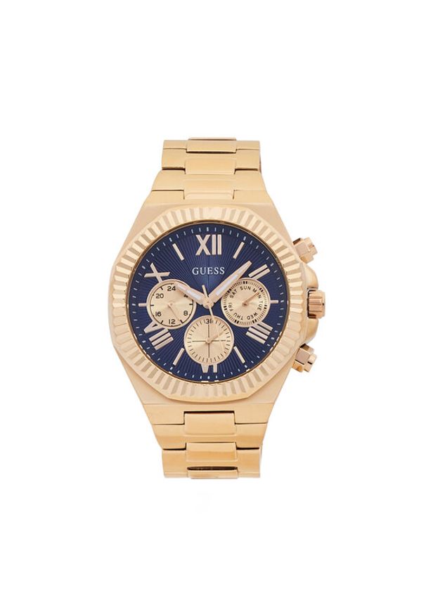 Guess Zegarek GW0703G6 Złoty. Kolor: złoty