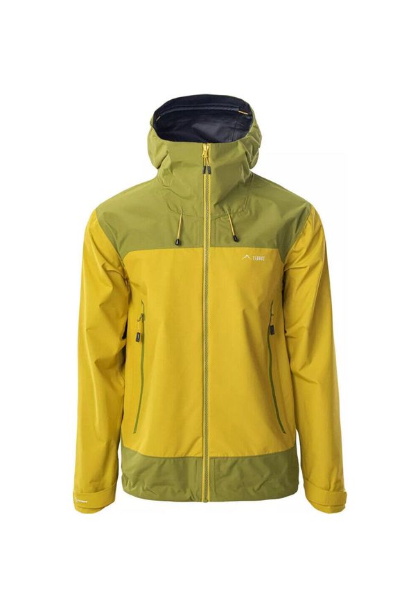 Kurtka zimowa męska Elbrus Loriko. Kolor: żółty. Materiał: softshell. Sezon: zima