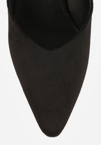 Born2be - Czarne Czółenka Vices na Klepsydrze z Wkładką ze Skóry Naturalnej Dodvira. Okazja: na randkę, na spotkanie biznesowe, na ślub cywilny, do pracy, na wesele. Kolor: czarny. Materiał: skóra. Obcas: na obcasie. Styl: biznesowy, elegancki, klasyczny. Wysokość obcasa: średni #4