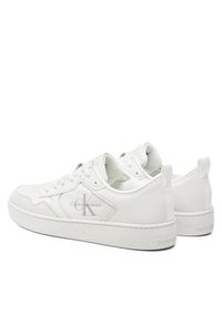 Calvin Klein Jeans Sneakersy Basket Cupsole Low Lth Ml YM0YM00574 Biały. Kolor: biały #5